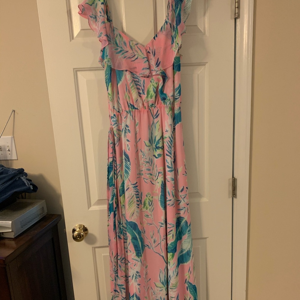 Lilly Pulitzer Zadie Maxi in Chimposerie